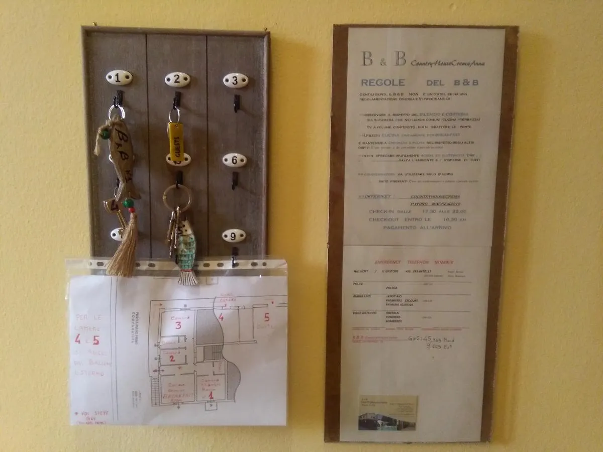B&B Countryhouseanna Crema